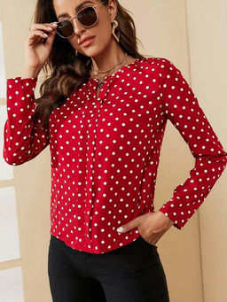 KOTTY - Womens Crepe Solid Top