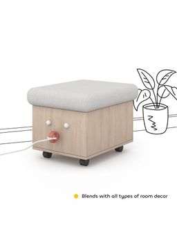 Smartsters - Goofy Storage Wagon in Chestnut Finish