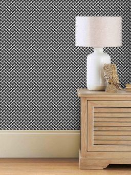 Excel - Wallpaper Interlock Constellation In Black