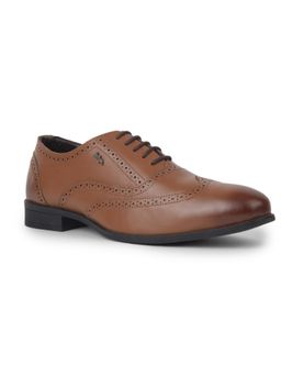 Lee Cooper - Men Lace-Up Tan Brogues