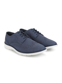 Yoho - Navy Blue Casual Brogues for Men
