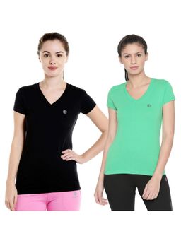 Bodycare - Bodyactive Pack Of 2 Women'S Tshirt - Multi-Color