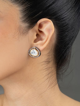Joules By Radhika - Kavira Stud Earrings - White
