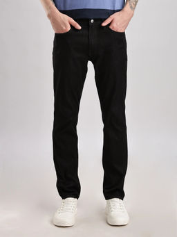 Calvin Klein - Black Men Black Solid Jeans