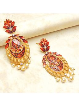 DIVINO - Fire N Flower Multi-Color Danglers