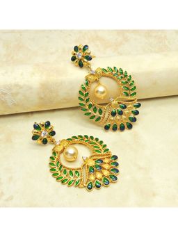 DIVINO - Green & Blue Twilight Danglers