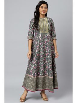 Aurelia - Grey Flared Dress