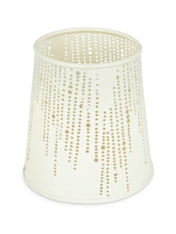 Living With Elan - Celestial Tealight Holder, Metal Votives, Set of 3 (Aqua)