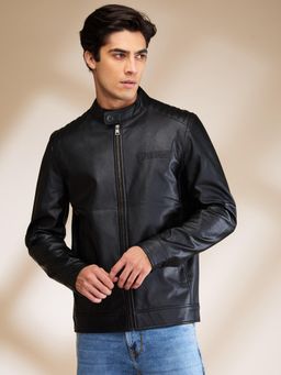 Being Human - Men Black Solid Jacket