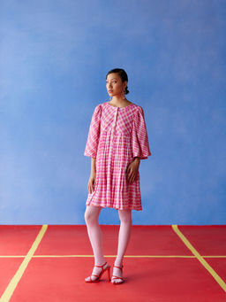 Uri by Mrunalini Rao - Cookie Pink Short Dress