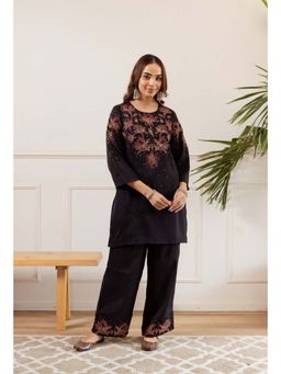 Autumnlane - Kamli Raven Embroidery Co-Ord Set