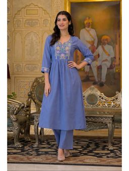 Autumnlane - Naveena Tiffany Embroidered Kurta and Pant