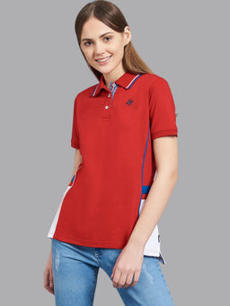 Beverly Hills Polo Club - Red Solid T-shirts