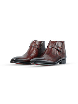 Vantier - Henry Smith Brown Buckle Boots