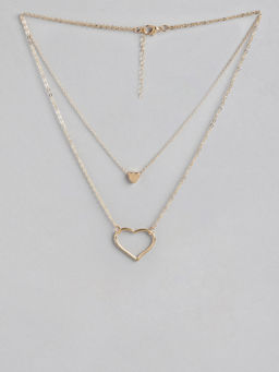 Twenty Dresses by Nykaa Fashion - Layered With Love Necklace