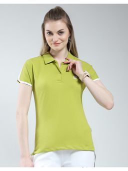 Rock.it - Womens Solid Collar Neck T-Shirt