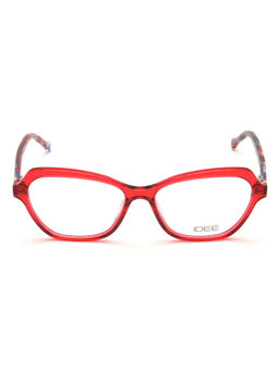 IDEE - Square ID1705C4FR Red Medium Eyeglass Frames