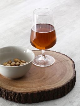 Bohemia Crystal - Sandra Beer Drinking Glass 380ml,Set of 6 pcs,Tranparent,Non Lead Crystal