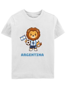Zeezeezoo - Animal Argentina Printed Cotton T-Shirt