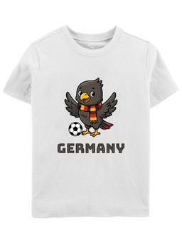 Zeezeezoo - Animal Germany Printed Cotton T-Shirt