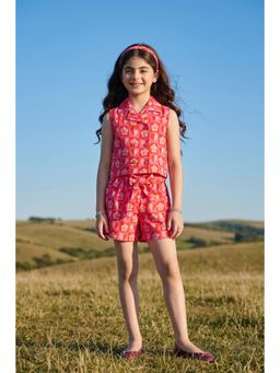TINY GIRL - Girls Printed Co-Ord Set