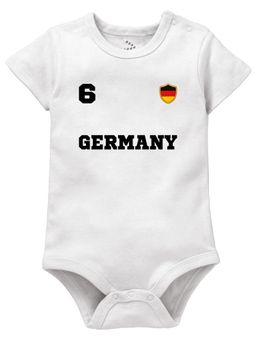 Zeezeezoo - Germany Printed Cotton Onesie