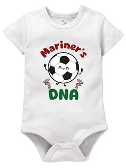 Zeezeezoo - Mariner's DNA Printed Cotton Onesie