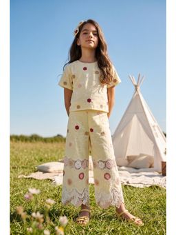 TINY GIRL - Girls Embroidered Co-Ord Set