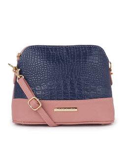 Lapis O Lupo - Pink Animal Print Sling and Cross bags