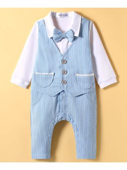 Mark & Mia - Blue Stripes Regular Bodysuit