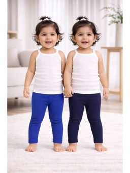 Bodycare - Multi-Color Solid Regular Leggings (Pack of 2)