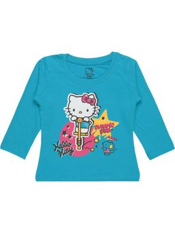 Bodycare - Blue Printed Regular T-Shirt