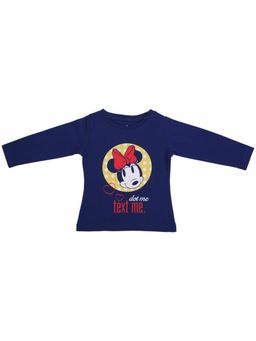 Bodycare - Navy Blue Printed Regular T-Shirt