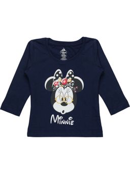 Bodycare - Navy Blue Printed Regular T-Shirt