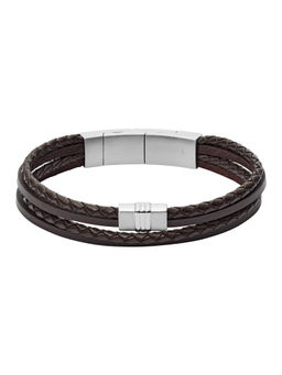 Fossil - Casual Texture Black Bracelet JF02934040
