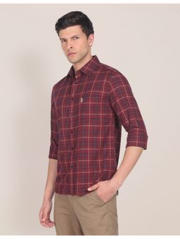 U.S. POLO ASSN. - Tartan Check Dobby Casual Shirt