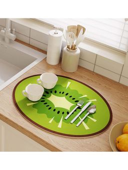 House of Quirk - Dish Drying Mat for Kitchen Counter Table Mats (Multicolor)