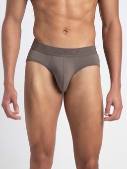 Jockey - Lm07 Men Soft Touch Recycled Microfiber Elastane Brief - Dark Khaki