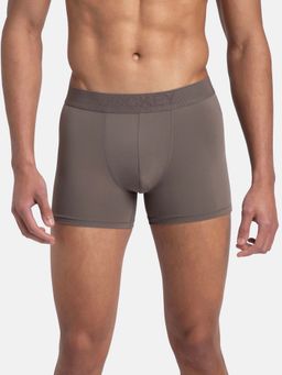 Jockey - Lm08 Men Soft Touch Recycled Microfiber Elastane Trunk - Dark Khaki