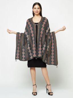 KnitStudio - Monochromic Grey Stole