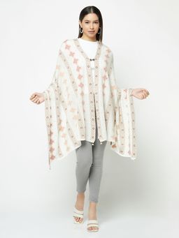 KnitStudio - Monochromic White Stole