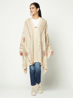 KnitStudio - Monochromic Light Camel Stole