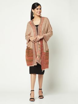 KnitStudio - Floral Edge Design Rose Stole