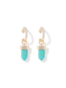 Forever New - Turquoise Niara Natural Stone Drop Earrings