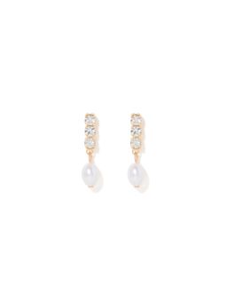 Forever New - Gigi Glass Pearl Drop Earrings