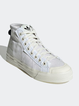 adidas Originals - Traceable Icons Nizza Hi White Casual Sneakers