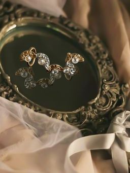 Suhani Pittie - Multi-Color Sumerian Sail Gold and Silver Double Ring