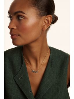 Ted Baker - Blue Crystal Cluster Pendant Necklace