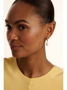 Ted Baker - White Twisted Pearl Drop Earrings