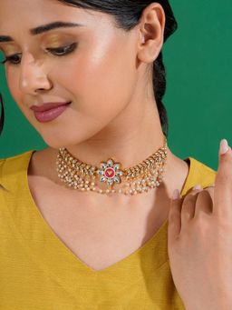 Teejh - We-Desi Fuchsia Pink Necklace